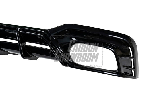 Audi S5 A5 (with s-line bumper, does not base model) B9.5 2020-ON with Aftermarket Parts - AE Style Rear Diffuser & Canards ABS from ArmorExtend