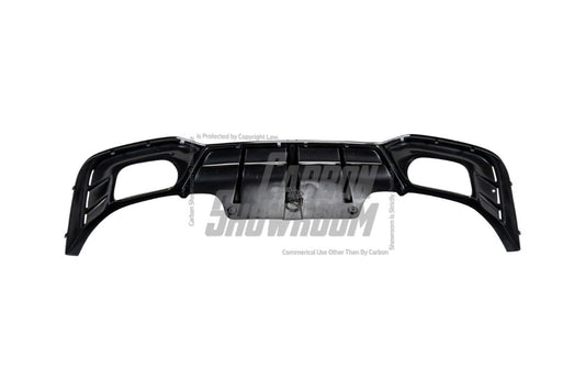 Audi S5 A5 (with s-line bumper, does not base model) B9.5 2020-ON with Aftermarket Parts - AE Style Rear Diffuser & Canards ABS from ArmorExtend