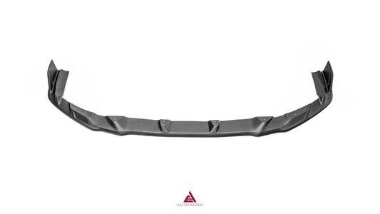 Audi S7 A7 (with S-bumper) C8 2019-ON with Aftermarket Parts - ART V2 Style Front Lip Dry Pre-preg Carbon Fiber from ArmorExtend