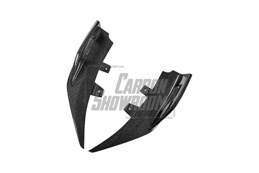 BMW 2 Series G42 230i (With M-Package Bumper) M240i 2022 2023 2024 with Aftermarket Parts - AE Style Rear Diffuser & Canards Carbon Fiber from ArmorExtend
