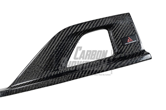 BMW 2 Series G42 230i (With M-Package Bumper) M240i 2022 2023 2024 with Aftermarket Parts - AE Style Rear Diffuser & Canards Carbon Fiber from ArmorExtend