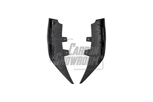 BMW 2 Series G42 230i (With M-Package Bumper) M240i 2022 2023 2024 with Aftermarket Parts - AE Style Rear Diffuser & Canards Carbon Fiber from ArmorExtend