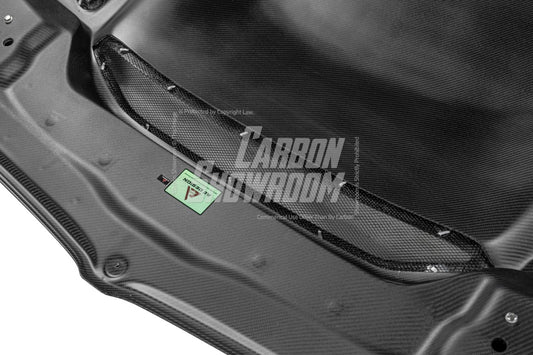 BMW 3 Series M340i 330i G20 G21 (Fits Both Pre-LCI & LCI) 2019-ON with Aftermarket Parts - Vented Hood Bonnet Carbon Fiber from ArmorExtend