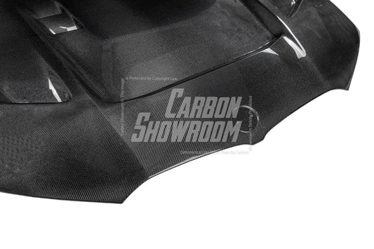 BMW 3 Series M340i 330i G20 G21 (Fits Both Pre-LCI & LCI) 2019-ON with Aftermarket Parts - Vented Hood Bonnet Carbon Fiber from ArmorExtend