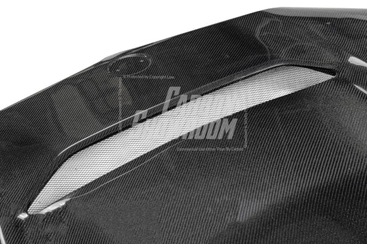 BMW 3 Series M340i 330i G20 G21 (Fits Both Pre-LCI & LCI) 2019-ON with Aftermarket Parts - Vented Hood Bonnet Carbon Fiber from ArmorExtend