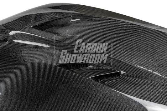BMW 3 Series M340i 330i G20 G21 (Fits Both Pre-LCI & LCI) 2019-ON with Aftermarket Parts - Vented Hood Bonnet Carbon Fiber from ArmorExtend
