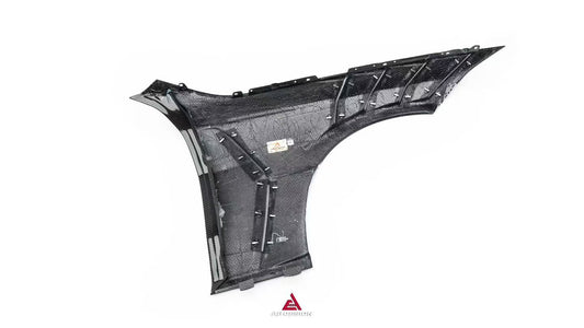 BMW 4 Series M440 430 G22 G23 2020-ON with Aftermarket Parts - ART Front Fenders Dry Pre-preg Carbon Fiber from ArmorExtend