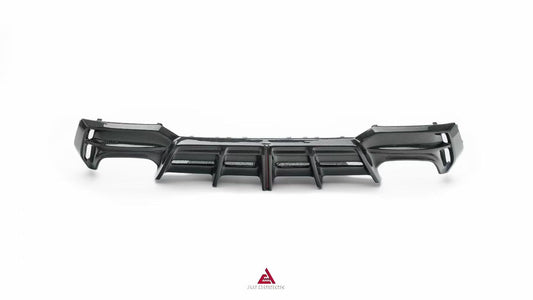 BMW 4 Series M440 430 G22 G23 2020-ON with Aftermarket Parts - ART Rear Diffuser & Canards Dry Pre-preg Carbon Fiber from ArmorExtend