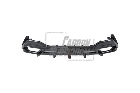 BMW 8 Series M850i 840i (With M-Package Bumper) G14 G15 G16 2018 2019 2020 2021 2022 2023 2024 with Aftermarket Parts - AE Style Front Canards Carbon Fiber from ArmorExtend