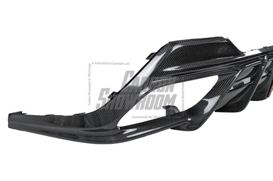 BMW 8 Series M850i 840i (With M-Package Bumper) G14 G15 G16 2018 2019 2020 2021 2022 2023 2024 with Aftermarket Parts - AE Style Front Canards Carbon Fiber from ArmorExtend