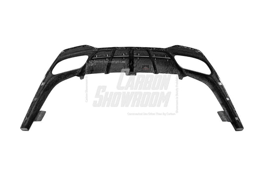 BMW 8 Series M850i 840i (With M-Package Bumper) G14 G15 G16 2018 2019 2020 2021 2022 2023 2024 with Aftermarket Parts - AE Style Front Canards Carbon Fiber from ArmorExtend