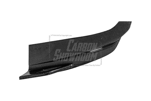 BMW 3 Series 330i (With M-Package Bumper, does not fit base model) M340i LCI G20 G21 2023 2024 with Aftermarket Parts - AE V1 Style Rear Diffuser & Canards Carbon Fiber from?ArmorExtend