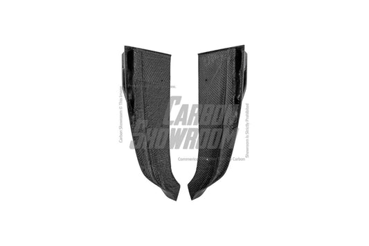 BMW 3 Series 330i (With M-Package Bumper, does not fit base model) M340i LCI G20 G21 2023 2024 with Aftermarket Parts - AE V1 Style Rear Diffuser & Canards Carbon Fiber from?ArmorExtend