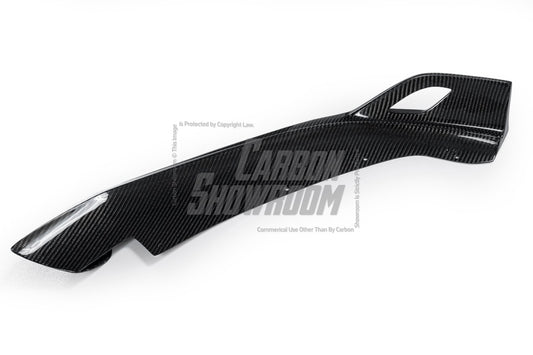 BMW 5 Series M550i 540i (With M-Package Bumper) G30 G31 LCI 2021 2022 2023 2024 with Aftermarket Parts - AE Style Front Lip Carbon Fiber from ArmorExtend