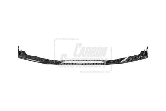 BMW M3 G80 G81 2021 2022 2023 2024 & M4 G82 G83 2021 2022 2023 2024 with Aftermarket Parts - AE V1 Style Front Lip Carbon Fiber from ArmorExtend