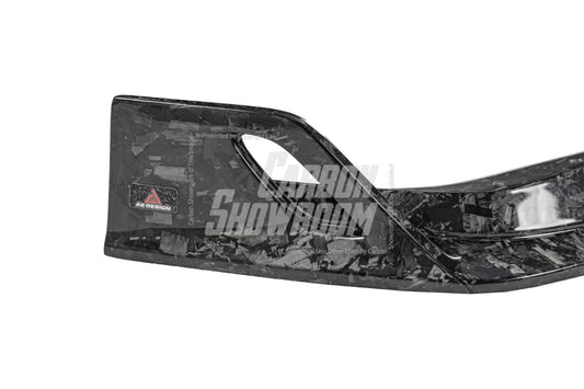 BMW M3 G80 G81 2021 2022 2023 2024 & M4 G82 G83 2021 2022 2023 2024 with Aftermarket Parts - AE V1 Style Front Lip Carbon Fiber from ArmorExtend