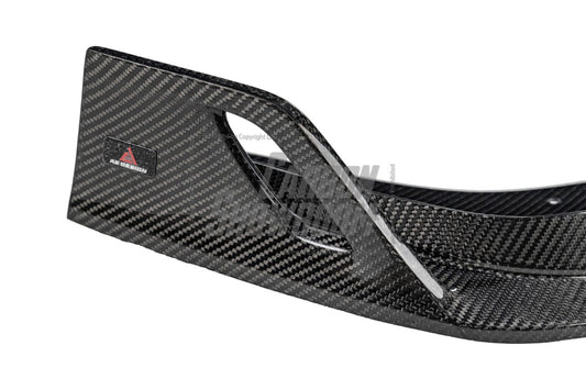 BMW M3 G80 G81 2021 2022 2023 2024 & M4 G82 G83 2021 2022 2023 2024 with Aftermarket Parts - AE V1 Style Front Lip Carbon Fiber from ArmorExtend