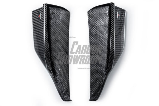 BMW I4 M50 / e Drive 40 G26 2022-ON & 4 Series Gran Coupe M440i 430i G26 2022-ON (with M-package bumper, does not fit base model) with Aftermarket Parts - AE Style Rear Diffuser & Canards Carbon Fiber from ArmorExtend