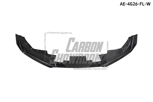 BMW I4 M50 / e Drive 40 (with M-package bumper, does not fit base model) I4 M50 / e Drive 40 & 4 Series Gran Coupe M440i 430i (with M-package bumper, does not fit base model) G26 2022 2023 2024 with Aftermarket Parts - AE Style Front Lip Carbon Fiber / ABS from ArmorExtend
