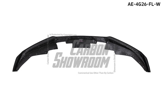 BMW I4 M50 / e Drive 40 (with M-package bumper, does not fit base model) I4 M50 / e Drive 40 & 4 Series Gran Coupe M440i 430i (with M-package bumper, does not fit base model) G26 2022 2023 2024 with Aftermarket Parts - AE Style Front Lip Carbon Fiber / ABS from ArmorExtend
