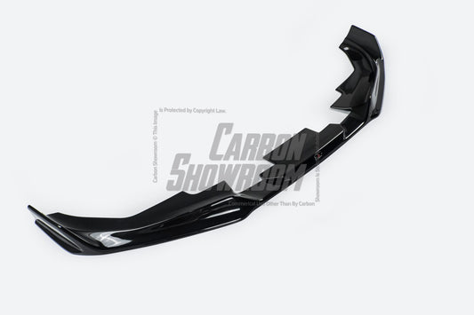 BMW I4 M50 / e Drive 40 (with M-package bumper, does not fit base model) I4 M50 / e Drive 40 & 4 Series Gran Coupe M440i 430i (with M-package bumper, does not fit base model) G26 2022 2023 2024 with Aftermarket Parts - AE Style Front Lip Carbon Fiber / ABS from ArmorExtend