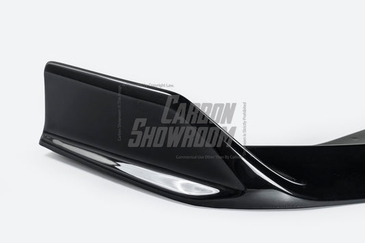 BMW I4 M50 / e Drive 40 (with M-package bumper, does not fit base model) I4 M50 / e Drive 40 & 4 Series Gran Coupe M440i 430i (with M-package bumper, does not fit base model) G26 2022 2023 2024 with Aftermarket Parts - AE Style Front Lip Carbon Fiber / ABS from ArmorExtend