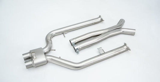 BMW M2C G87 2023-ON (3.0T) with Aftermarket Parts - Catback Exhaust with Valve Stainless Steel / Titanium from ArmorExtend
