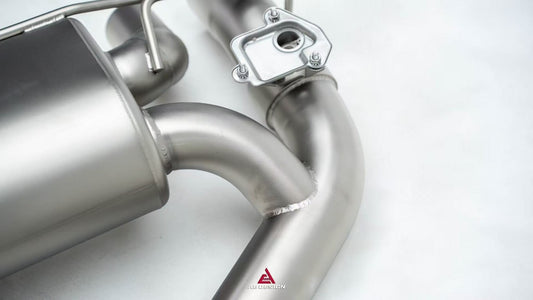 BMW M2C G87 2023-ON (3.0T) with Aftermarket Parts - Catback Exhaust with Valve Stainless Steel / Titanium from ArmorExtend