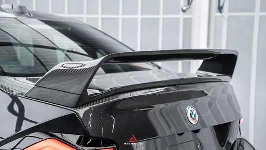 BMW M2/C G87 2023-ON & 2 Series 230i M240i G42 2022 2023 2024 with Aftermarket Parts - ART V1 Style Rear Wing Pre-preg Carbon Fiber from ArmorExtend