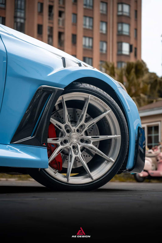BMW M2 & M2C G87 2023 2024?with Aftermarket Parts - AE V2 Style Front Fenders Carbon Fiber from ArmorExtend