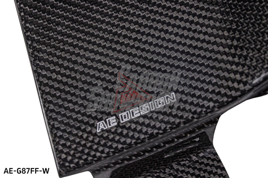 BMW M2 & M2C G87 2023 2024 with Aftermarket Parts - AE Style Front Fenders Carbon Fiber from ArmorExtend