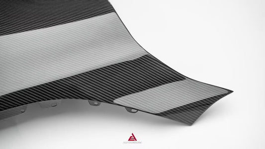 BMW M2 & M2C G87 2023 2024 with Aftermarket Parts - AE Style Front Fenders Carbon Fiber from ArmorExtend