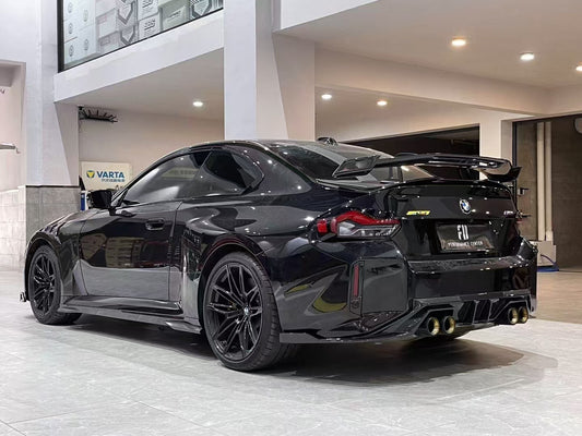 BMW M2 M2C G87 2023-ON & 2 Series 230i M240i G42 2022-ON with Aftermarket Parts - ART V2 Style Carbon Fiber Rear Wing from ArmorExtend