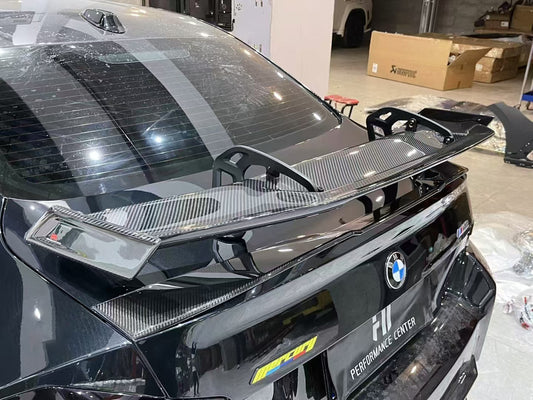 BMW M2 M2C G87 2023-ON & 2 Series 230i M240i G42 2022-ON with Aftermarket Parts - ART V2 Style Carbon Fiber Rear Wing from ArmorExtend