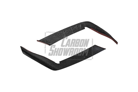 BMW M2 & M2C G87 2023-ON with Aftermarket Parts - AE Style Front Canards Carbon Fiber from ArmorExtend