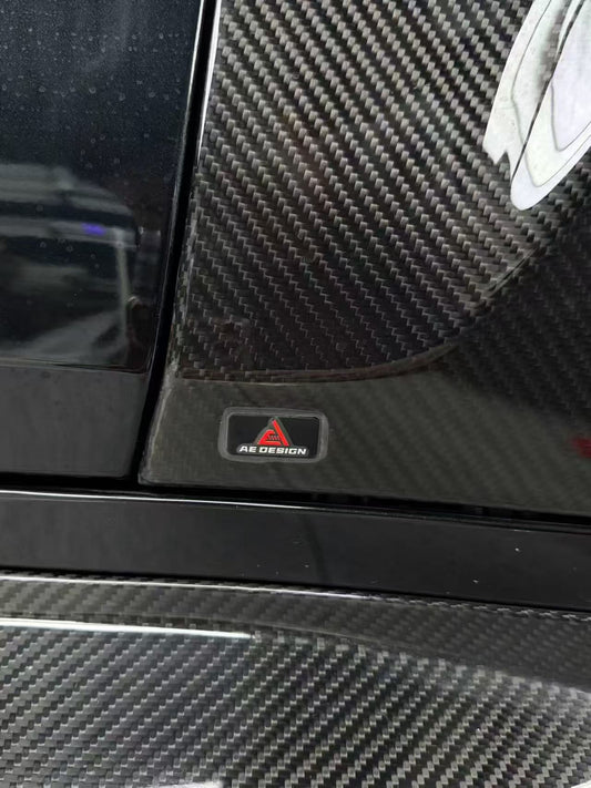 BMW M3 G80 G81 2021 2022 2023 2024 & M4 G82 G83 2021 2022 2023 2024 with Aftermarket Parts - AE Style Front Fenders Pre-preg Carbon Fiber from ArmorExtend