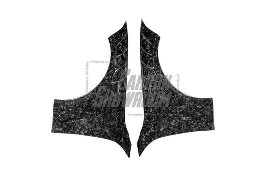 BMW M3 G80 G81 2021 2022 2023 2024 & M4 G82 G83 2021 2022 2023 2024 with Aftermarket Parts - AE Style Front Fenders Carbon Fiber from ArmorExtend