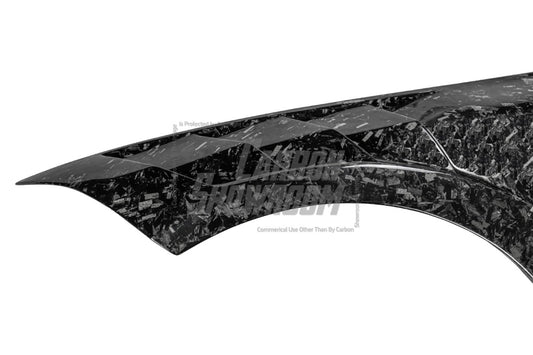 BMW M3 G80 G81 2021 2022 2023 2024 & M4 G82 G83 2021 2022 2023 2024 with Aftermarket Parts - AE Style Front Fenders Carbon Fiber from ArmorExtend