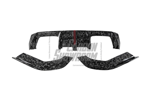 BMW M4 G82 2021 2022 2023 2024 & 4 Series G22 430i M440i 2020 2021 2022 2023 2024 with Aftermarket Parts - ART V2 Style Fiber Rear Wing Carbon Fiber from Pre-preg ArmorExtend
