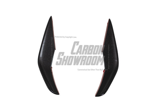 BMW M3 G80 G81 2021 2022 2023 2024 & M4 G82 G83 2021 2022 2023 2024 with Aftermarket Parts - AE Style Front Canards Carbon Fiber from ArmorExtend