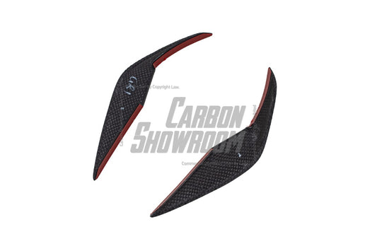 BMW M3 G80 G81 2021 2022 2023 2024 & M4 G82 G83 2021 2022 2023 2024 with Aftermarket Parts - AE Style Front Canards Carbon Fiber from ArmorExtend