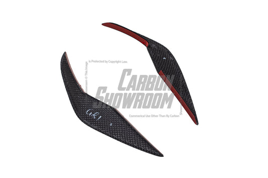 BMW M3 G80 G81 2021 2022 2023 2024 & M4 G82 G83 2021 2022 2023 2024 with Aftermarket Parts - AE Style Front Canards Carbon Fiber from ArmorExtend