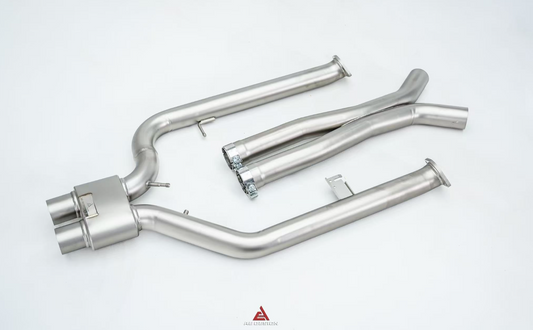 BMW M3 G80 G81 & M4 G82 G83 2021-ON (3.0T) with Aftermarket Parts - Midpipe Exhaust Stainless Steel / Titanium from ArmorExtend