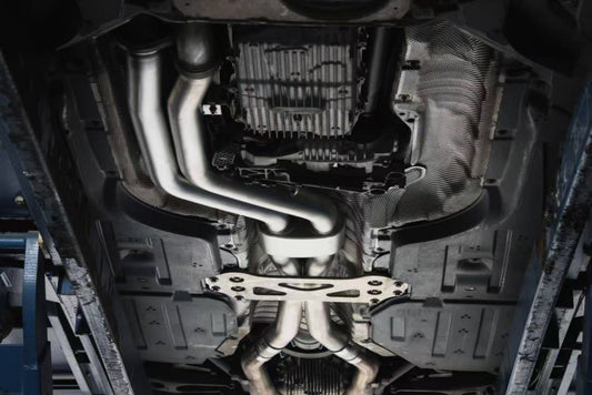 BMW M3 G80 G81 & M4 G82 G83 2021-ON (3.0T) with Aftermarket Parts - Midpipe Exhaust Stainless Steel / Titanium from ArmorExtend