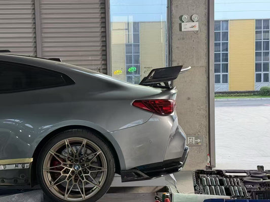 BMW M4 G82 2021-ON & 4 Series G22 430i M440i 2020-ON with Aftermarket Parts - Rear Wing Pre-preg Carbon Fiber from ArmorExtend