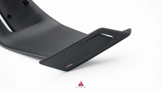 BMW M4 G82 2021-ON & 4 Series G22 430i M440i 2020-ON with Aftermarket Parts - GT Rear Wing Dry Pre-preg Carbon Fiber from ArmorExtend