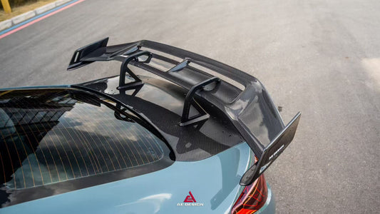 BMW M3 G80 & M4 G82 2021-ON & 3 Series G20 330i M340i (Fits Both Pre-LCI & LCI) 2019 2020 2021 2022 2023 2024 & 4 Series G22 430i M440i 2020 2021 2022 2023 2024 with Aftermarket Parts - ART Style Trunk Lid Carbon Fiber from ArmorExtend