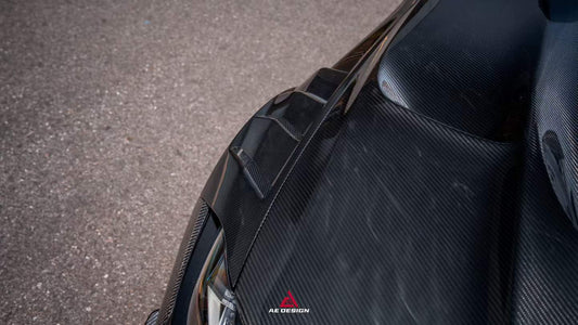 BMW M4 / M4C / M4CS G82 G83 2021-ON with Aftermarket Parts - ART Widebody Front Fenders Dry Pre-preg Carbon Fiber from ArmorExtend