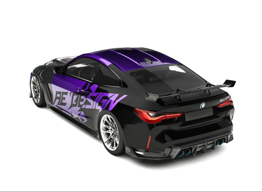 BMW M4 / M4C / M4CS G82 G83 2021-ON with Aftermarket Parts - ART Widebody Front Fenders Dry Pre-preg Carbon Fiber from ArmorExtend