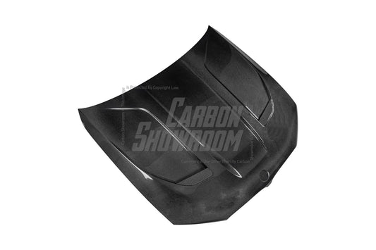 BMW 5 series M550 540 530 G30 (fits both Pre-LCI & LCI) 2017 2018 2019 2020 2021 2022 2023 2024 & M5 M5C F90 (Fits Both Pre-LCI & LCI) 2018 2019 2020 2021 2022 2023 2024 with Aftermarket Parts - AE Style Hood Bonnet Carbon Fiber from ArmorExtend